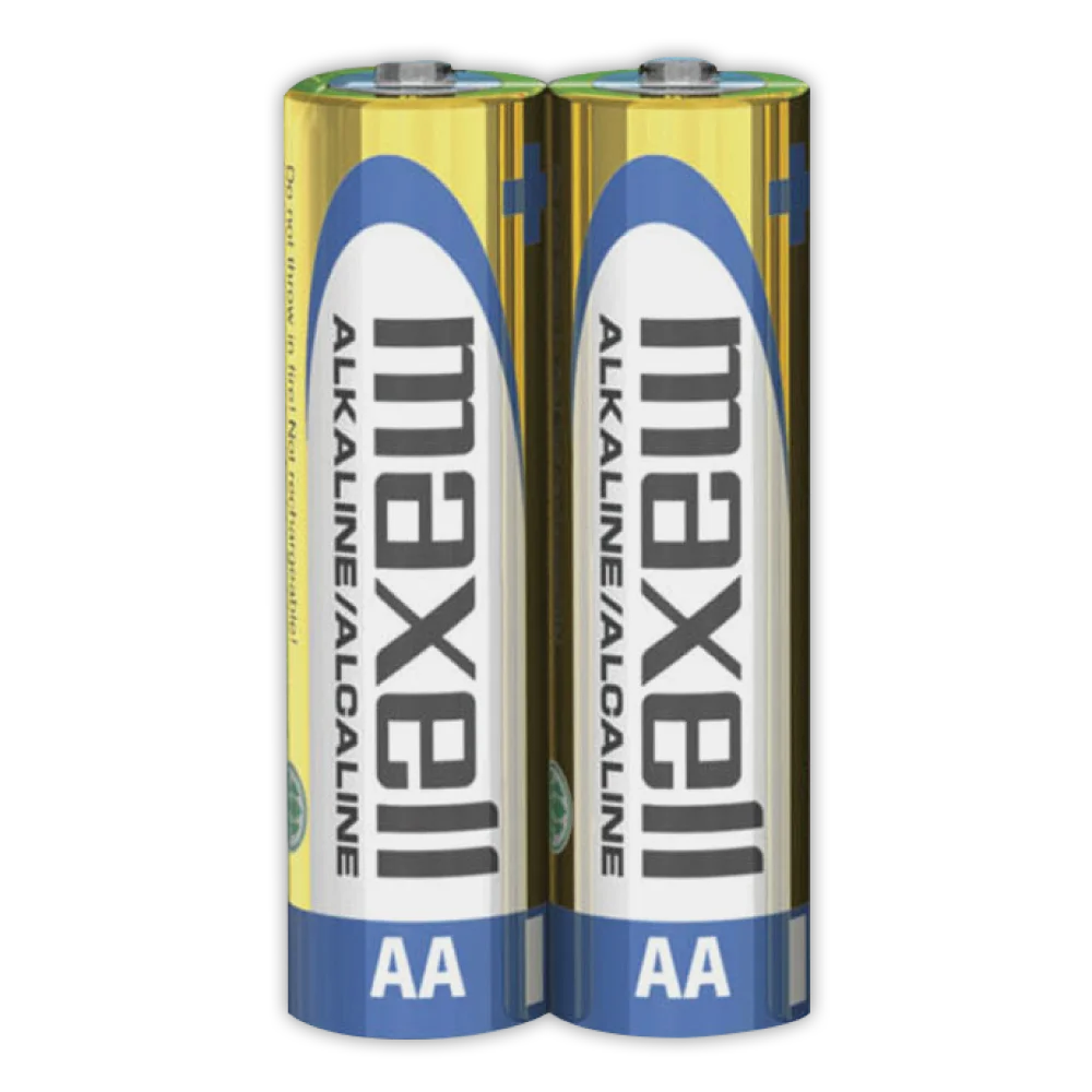 Pila AA alcalina Maxell par 