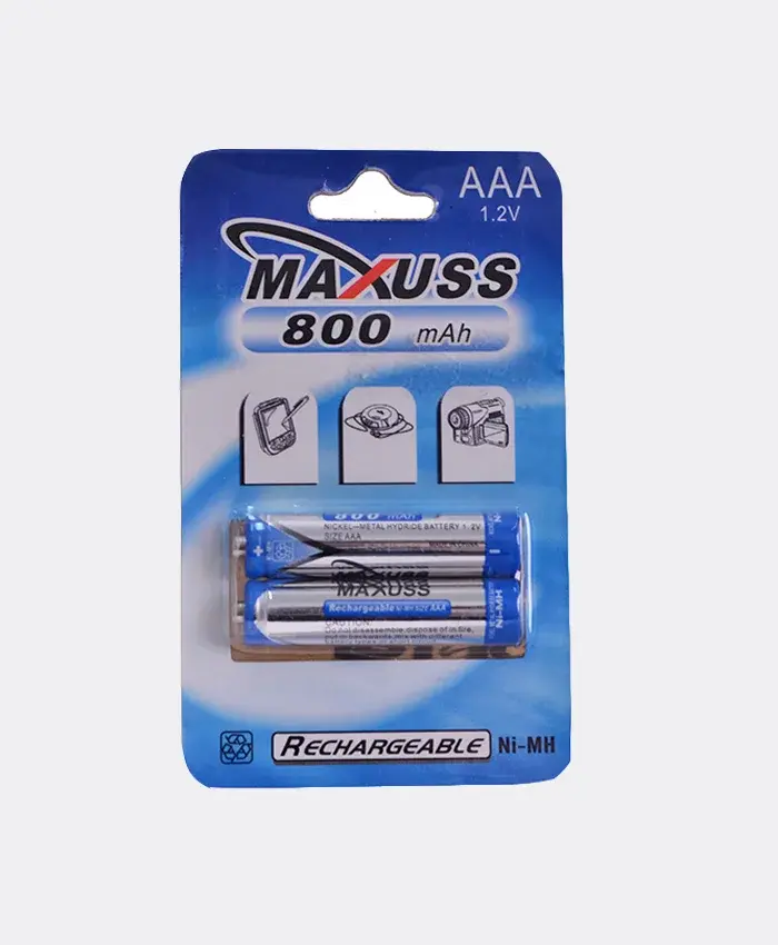 Pila recargable Maxuss AAA par