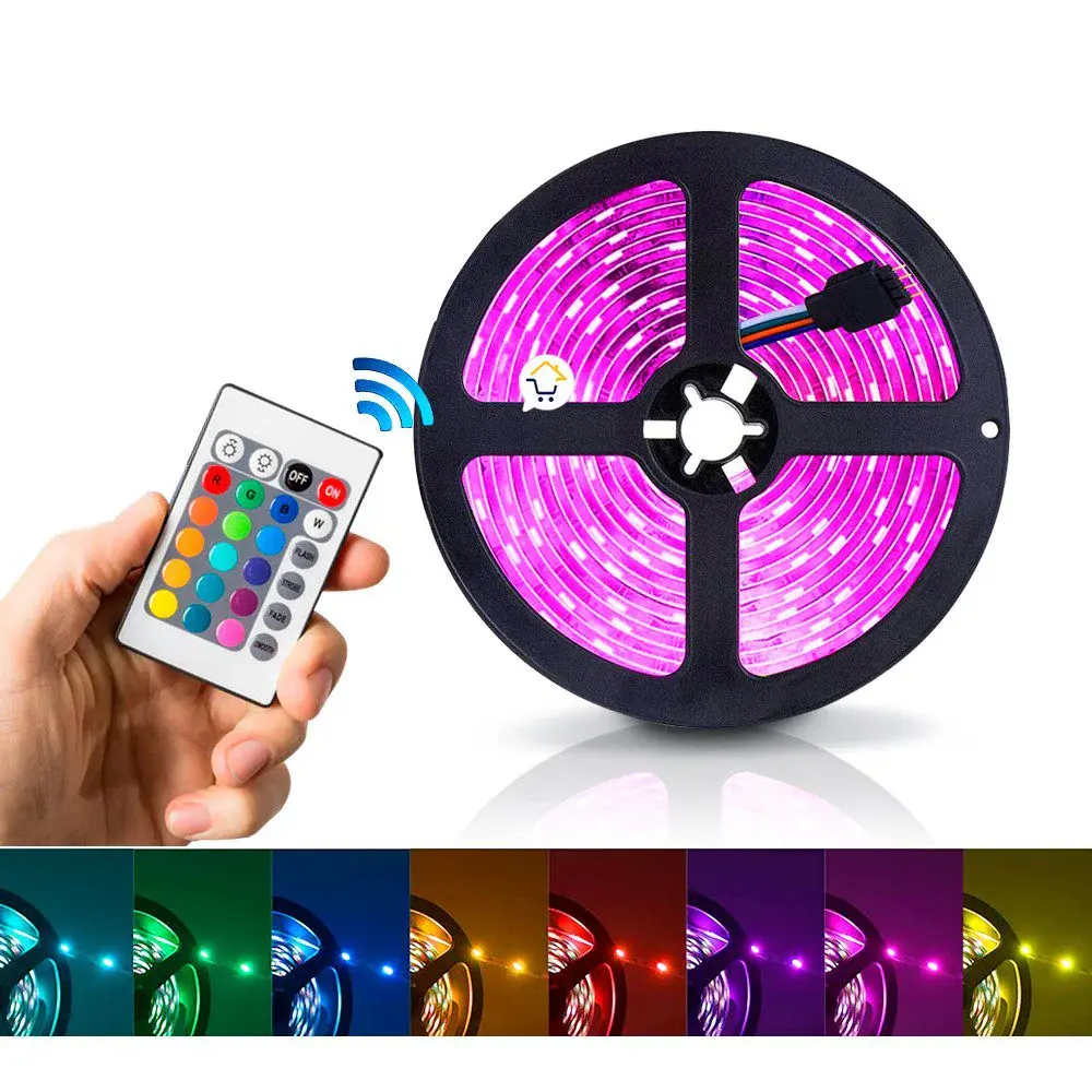Cinta led de 5 metros con control 
