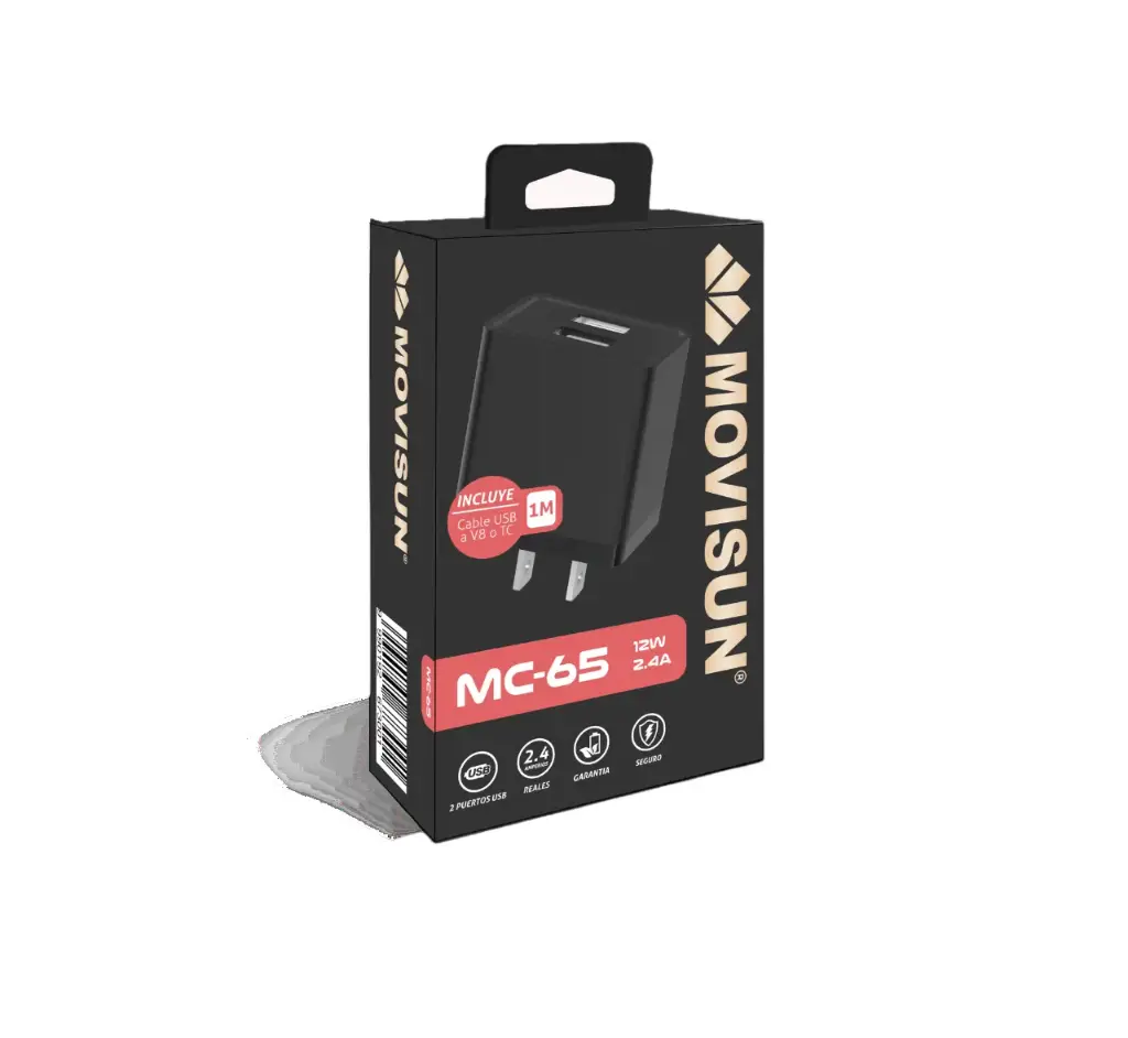 Cargador V8 Movisun MC-65