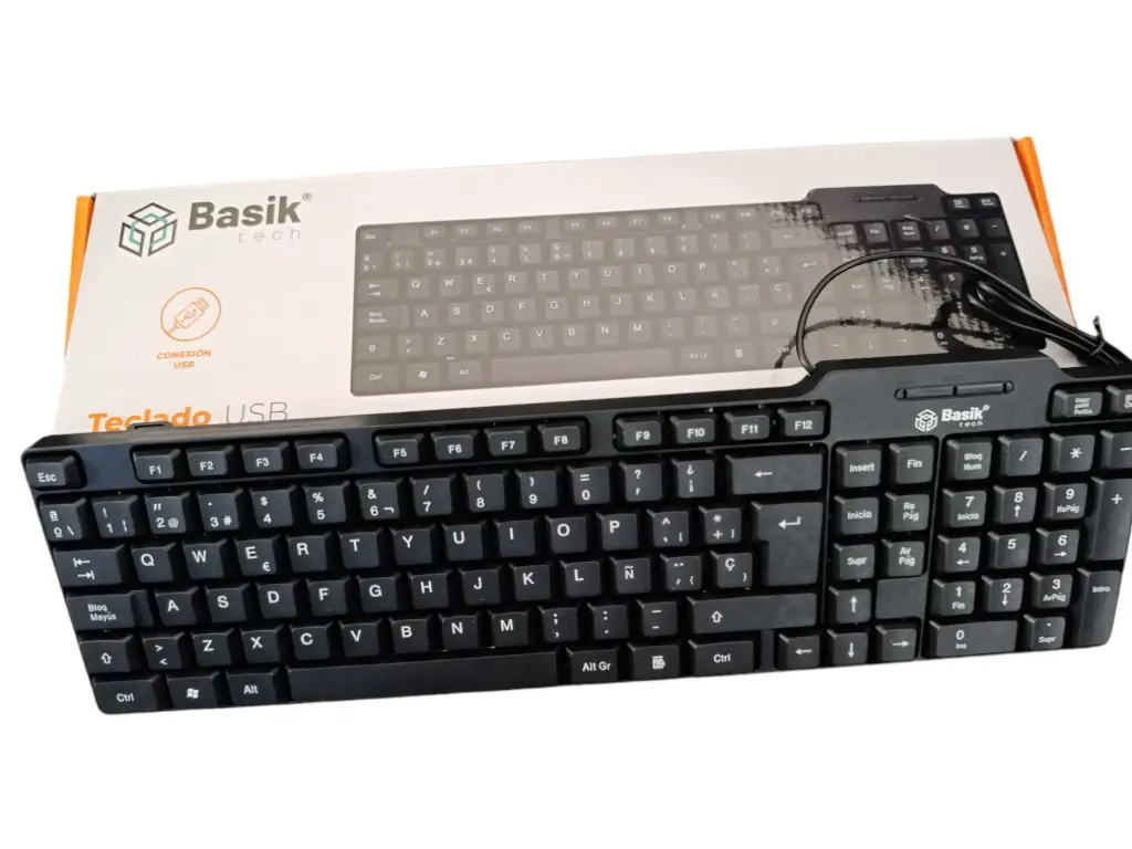 TECLADO PARA COMPUTADOR BASIK TECH USB