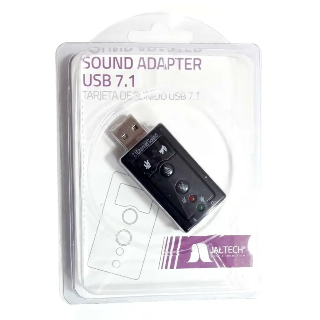 TARJETA DE SONIDO USB 7.1 