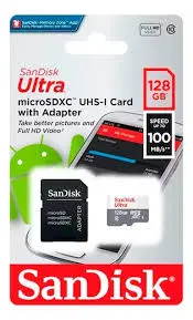 Memoria micro SD 128 Sandisk