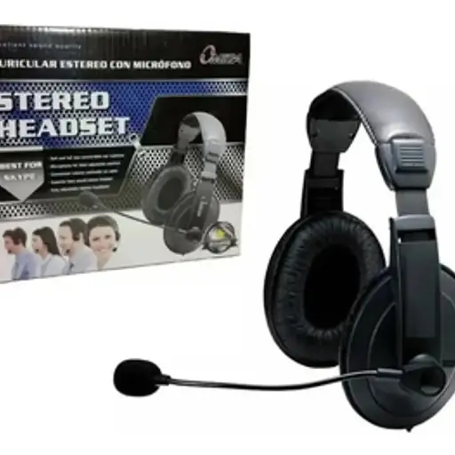 Diadema de computador Omega cuero 