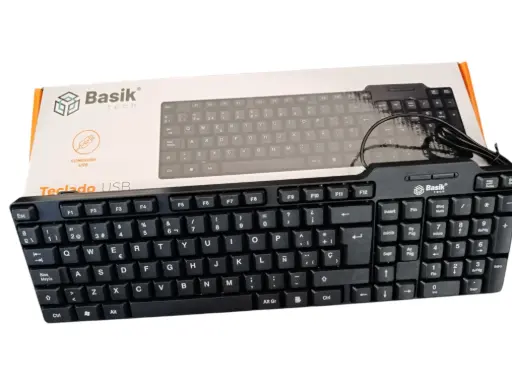 [80164] TECLADO PARA COMPUTADOR BASIK TECH USB