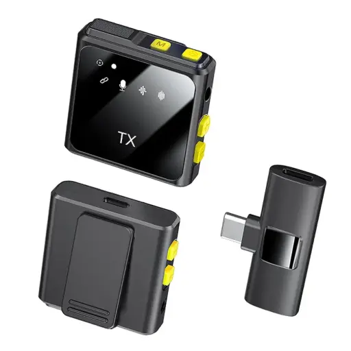 [30701] MICRÓFONO TX DE SOLAPA TIPO C SET X2