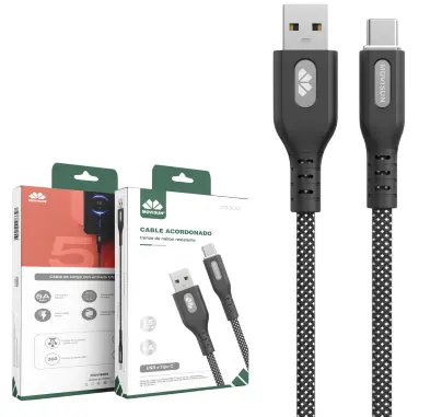 [Z63uc] Cable Tipo c carga rápida Movisun Z63uc