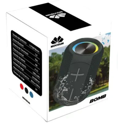[Bomb] Parlante bluetooth Movisun Bomb