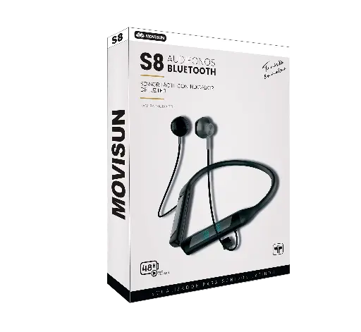 [s8] Audífonos inalámbricos al cuello s8