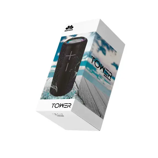 [TOWER] Parlante Bluetooth TWS IPX6 12W Movisun Tower